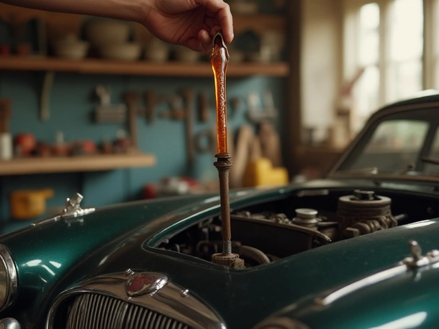 Understanding the Ideal Color of Engine Oil on a Dipstick