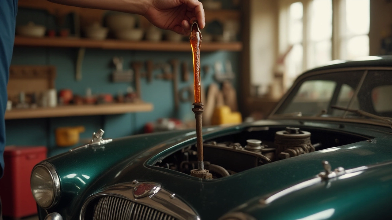 Understanding the Ideal Color of Engine Oil on a Dipstick